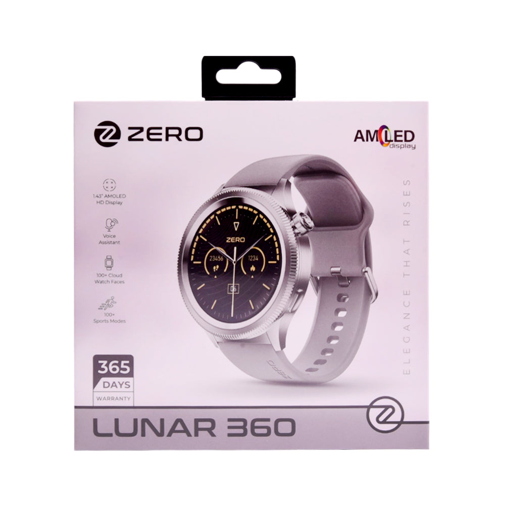 ZERO LUNAR 360 GRAY SILVER SILICONE