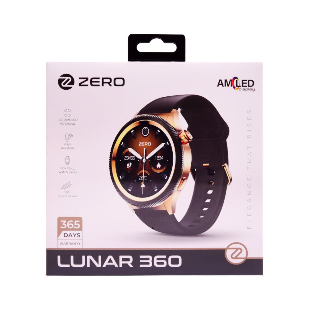ZERO LUNAR 360 BLACK GOLD SILICONE