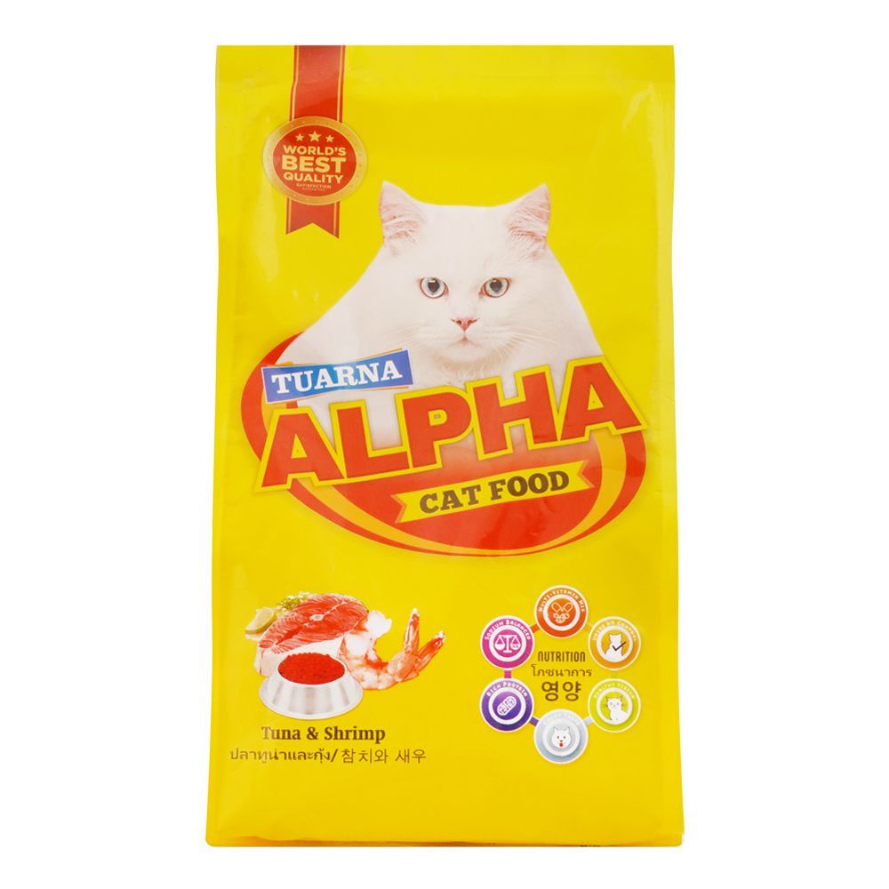 TUARNA CAT FOOD TUNA AND SHRIMP 450 GM