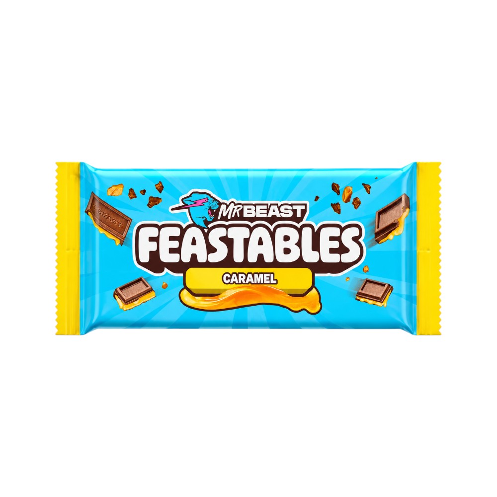 MR BEAST FEASTABLES CHOCOLATE CARAMEL 60 GM