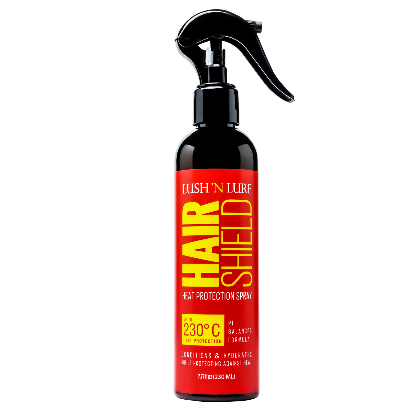 LUSH N LURE HEAT PROTECTION SPRAY HAIR SHIELD 230ML