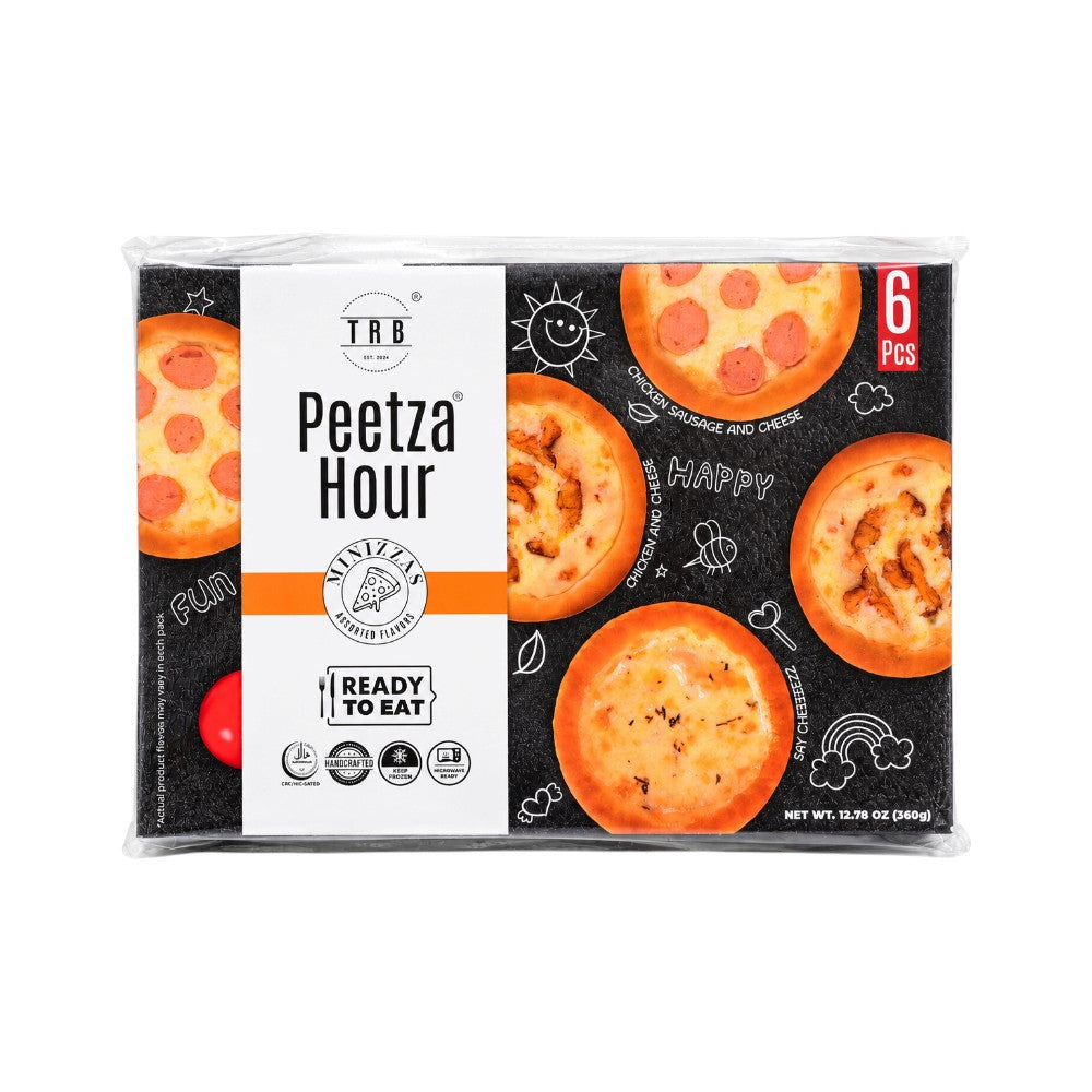 TRB PEETZA HOUSE MINIZZASS ASSORTED 360 GM