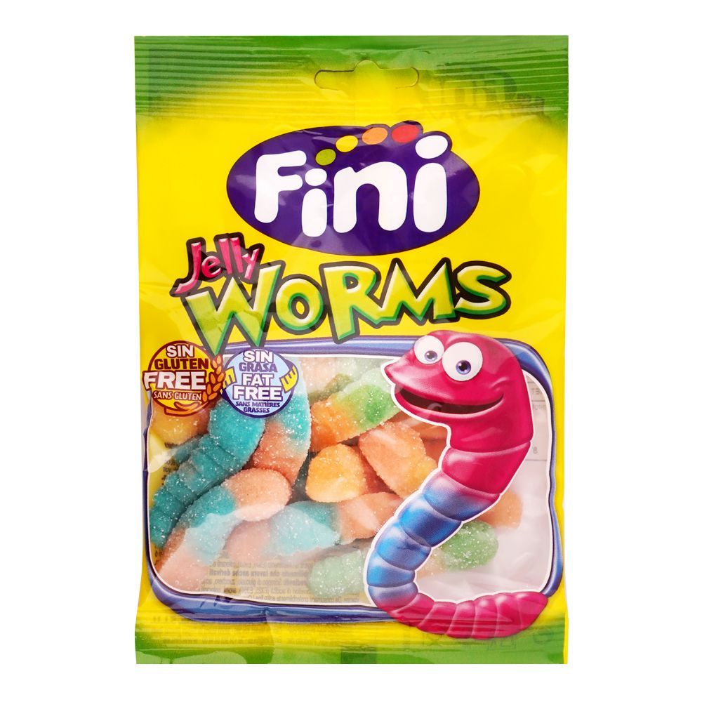 FINI JELLY WORM 75 GM