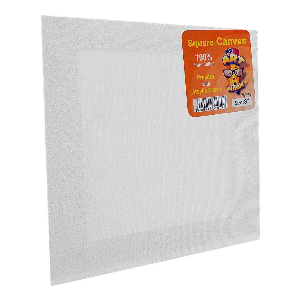 3108 MR ART MAGIC SQUARE CANVAS 8INCH