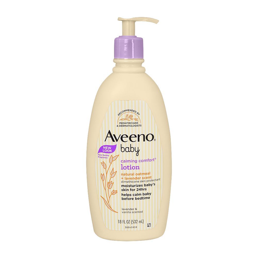 AVEENO BABY LOTION NATUAL OATMEAL PLUS LAVENDER 532 ML