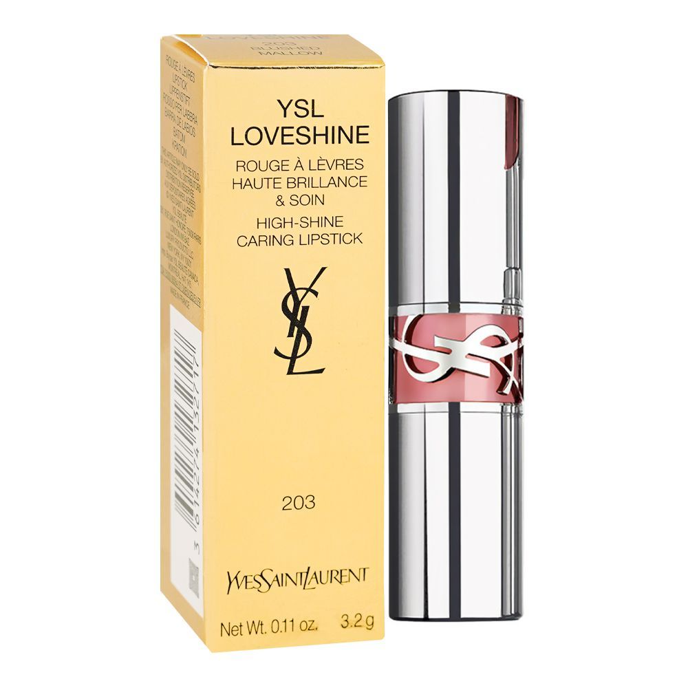 YSL LOVESHINE BLUSHED MALLOW LIPSTICK 203 3.2G
