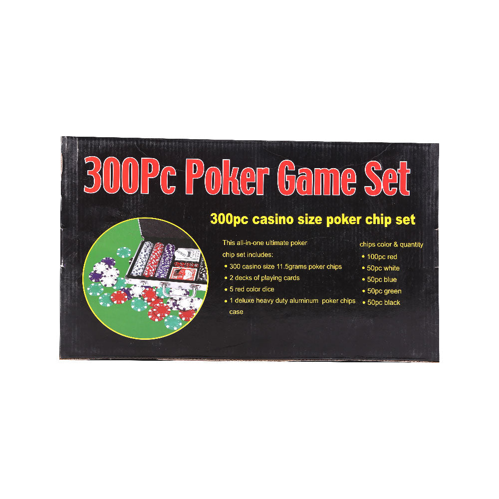 Pocker Chip Set 300Pc Brief Case