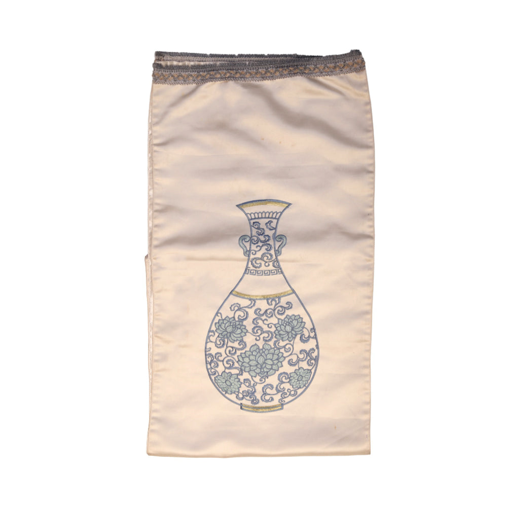 Table Runner Mat Wl-293-1-Gy 35X200 Pc