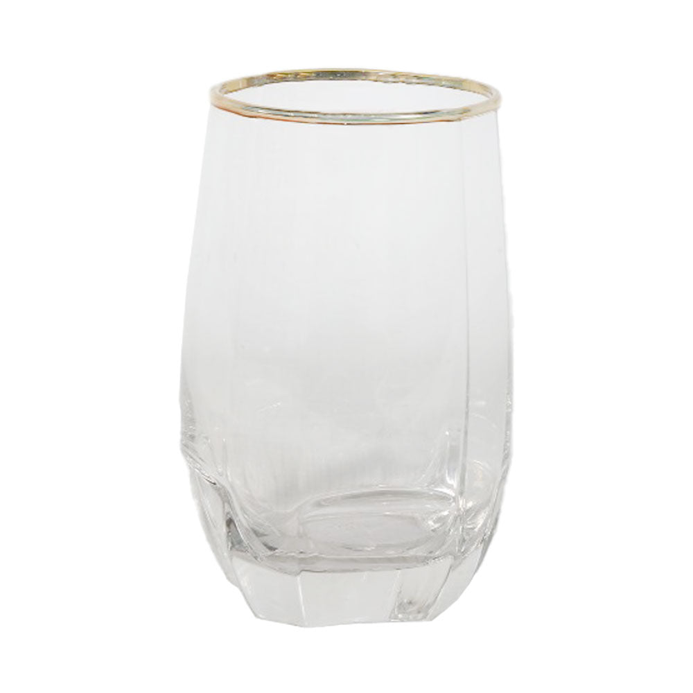 GLASS OCEAN HI BALL GOLDEN 17115 PC (Pack 6)