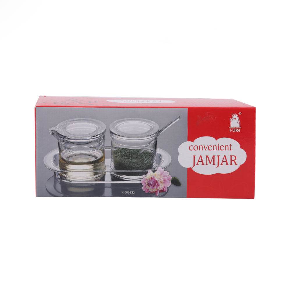 SUGAR POT SET 2PC K0898S2 SET