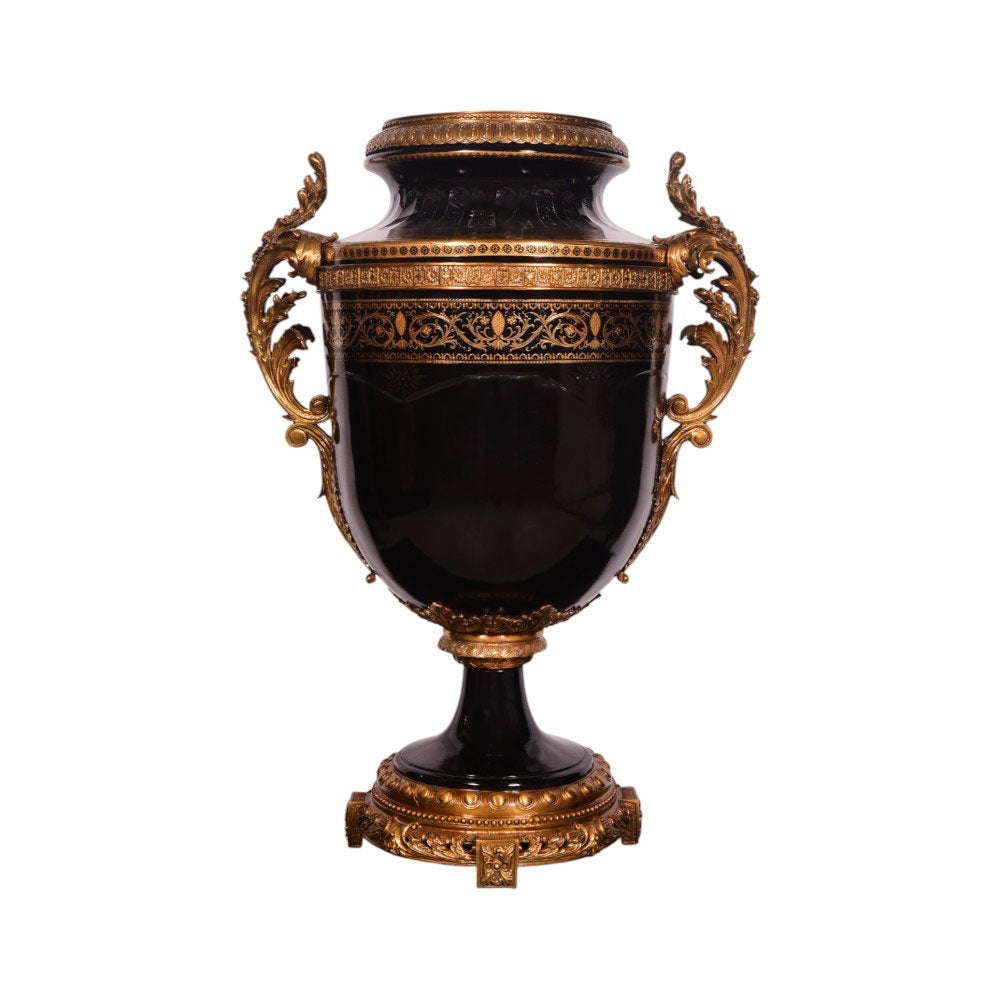 BOWL CANDI CRYSTAL BRASS HJ78-2061-133-C35 BASIC
