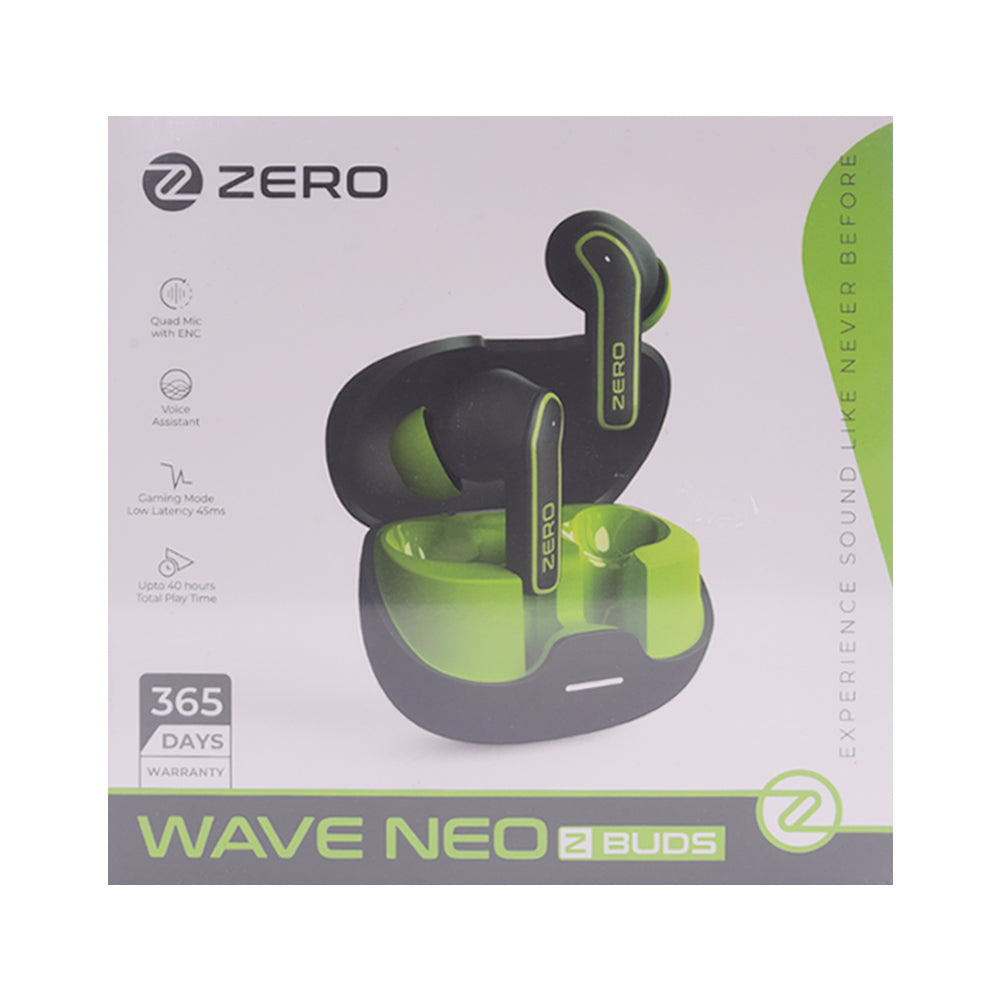 ZERO WAVE NEO Z BUDS NEON BLACK
