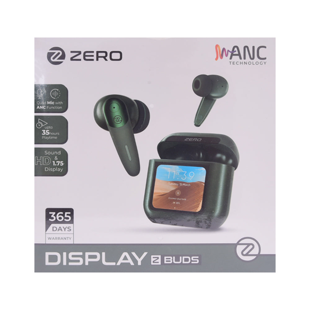 ZERO DISPLAY Z BUDS METALLIC GREEN