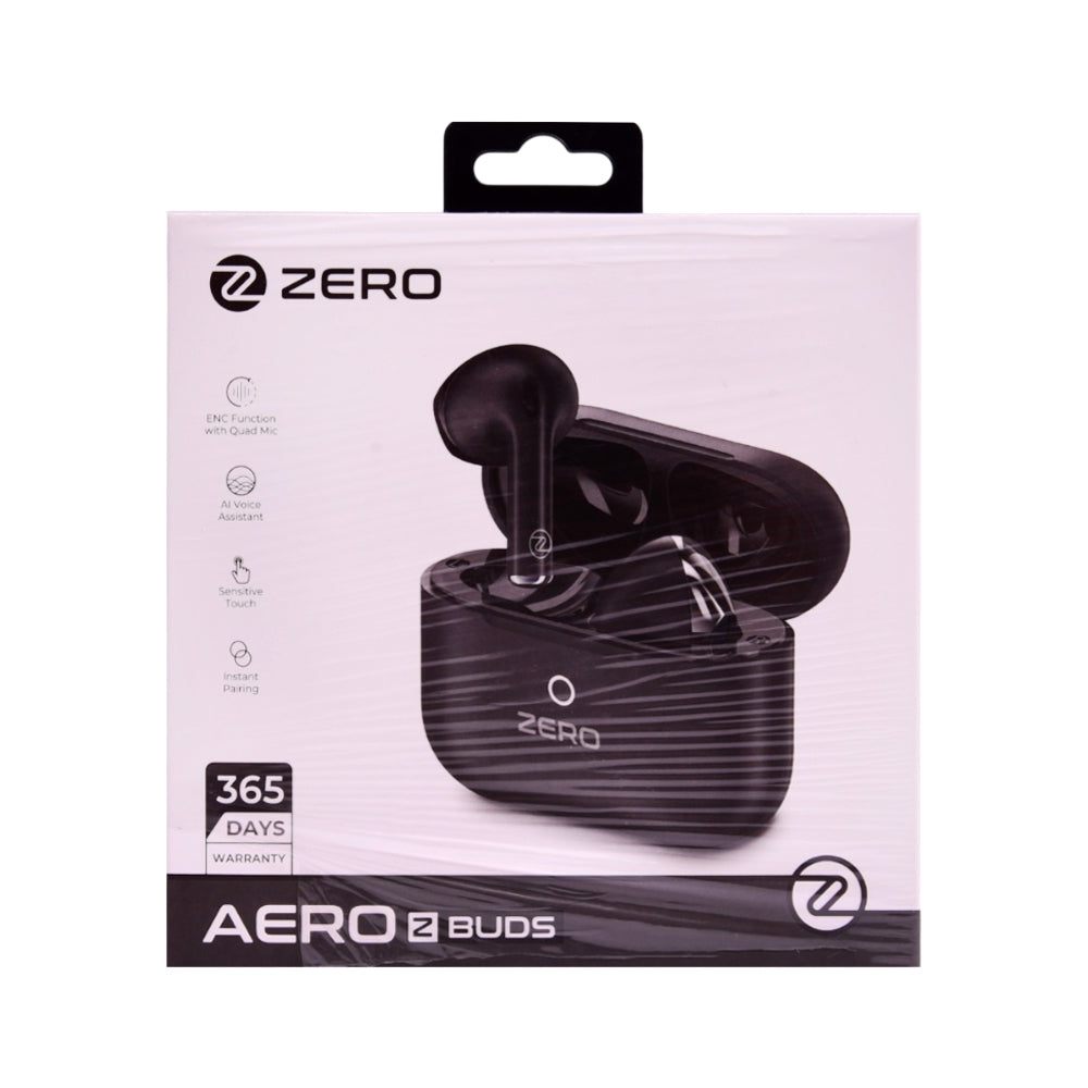 ZERO AERO Z BUDS JET BLACK