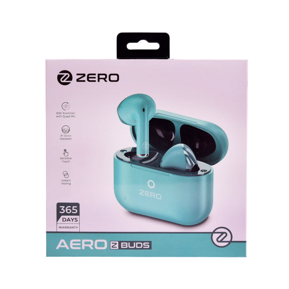 ZERO AERO Z BUDS AQUA GREEN