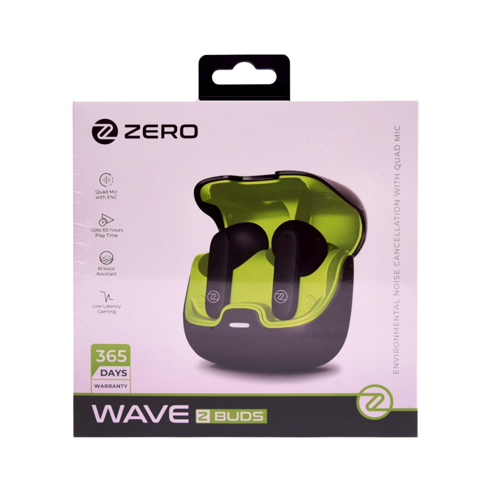 ZERO WAVE Z BUDS BLACK SILVER