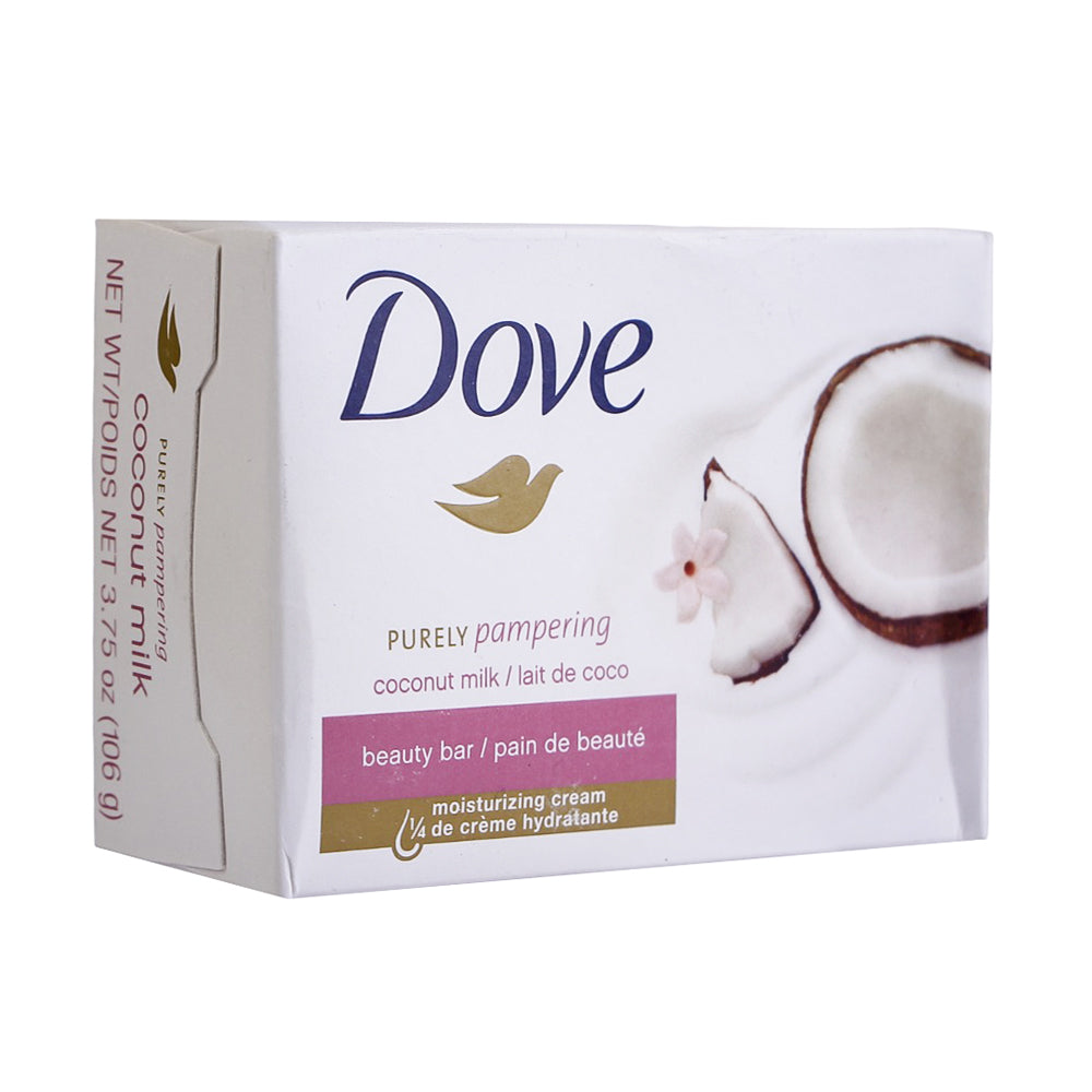 DOVE SOAP PURELY PAMPERING COCONUT MILK 106GM