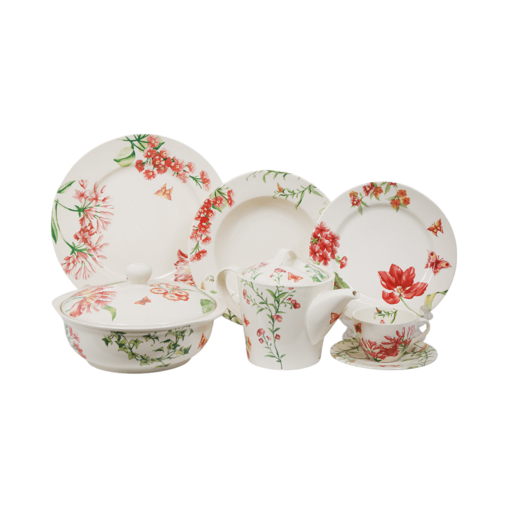 DINNER SET 85PC CLAYTON 0704F BASIC