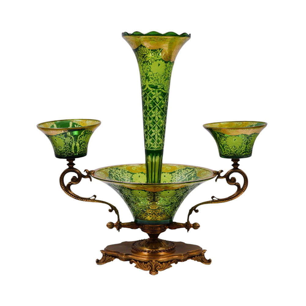 CANDY BOWL CRYSTAL BRASS HA25150A1-C65 BASIC