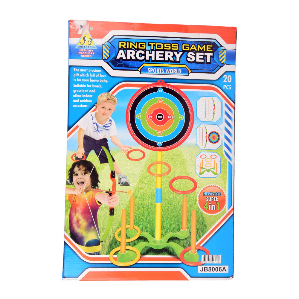 JB8006A RING TOSS & ARCHERY GAME SET  ID