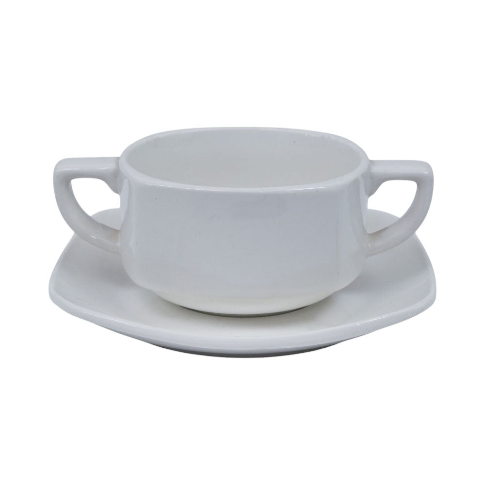 SAUCER CAMEO SQUARE 71240S BASIC (Pack of 6)