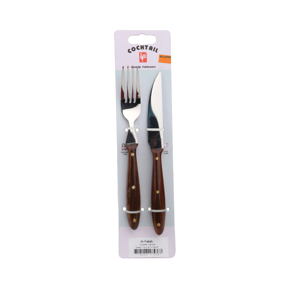 STEAK FORK SET 2 PC PC