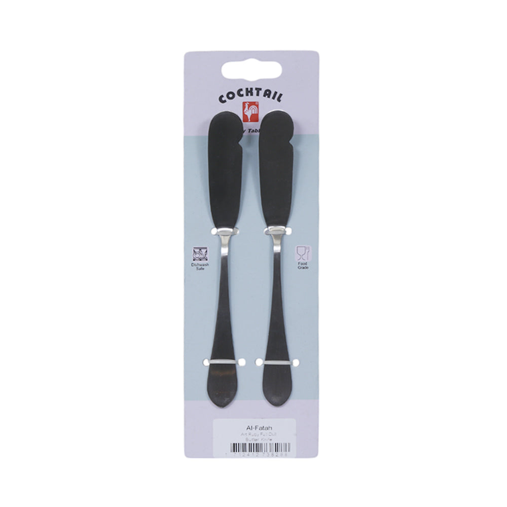 BUTTER KNIFE SET 2PC RUBY
