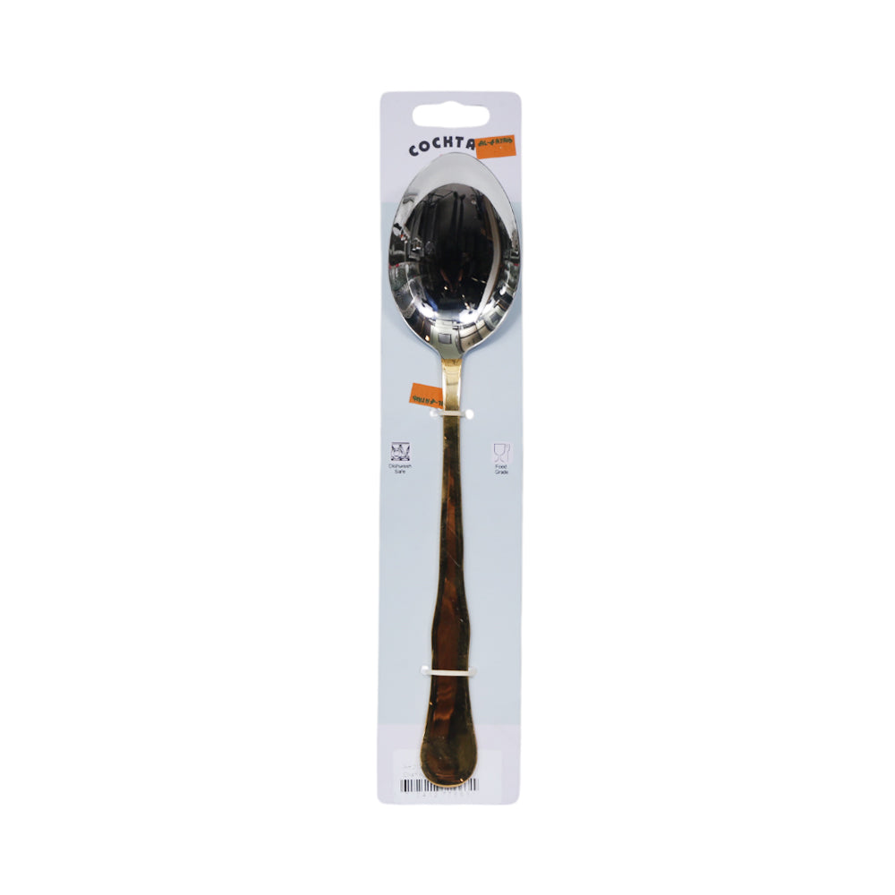 CHAFING DISH SPOON COCKTAIL OUTLINE GOLD 12 INCH ART 212 PC