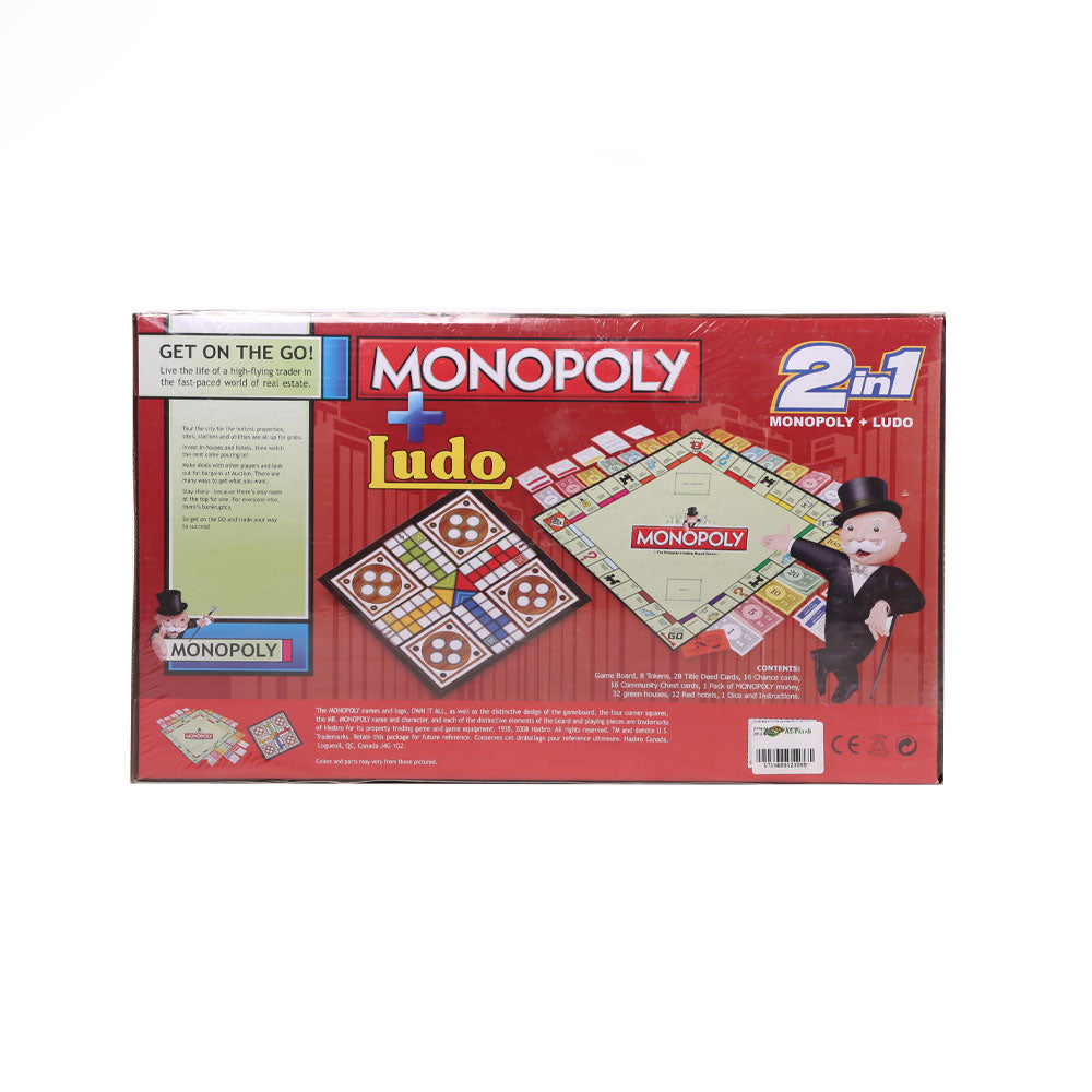 7776 Monopoly Ludo 2In1 Basic