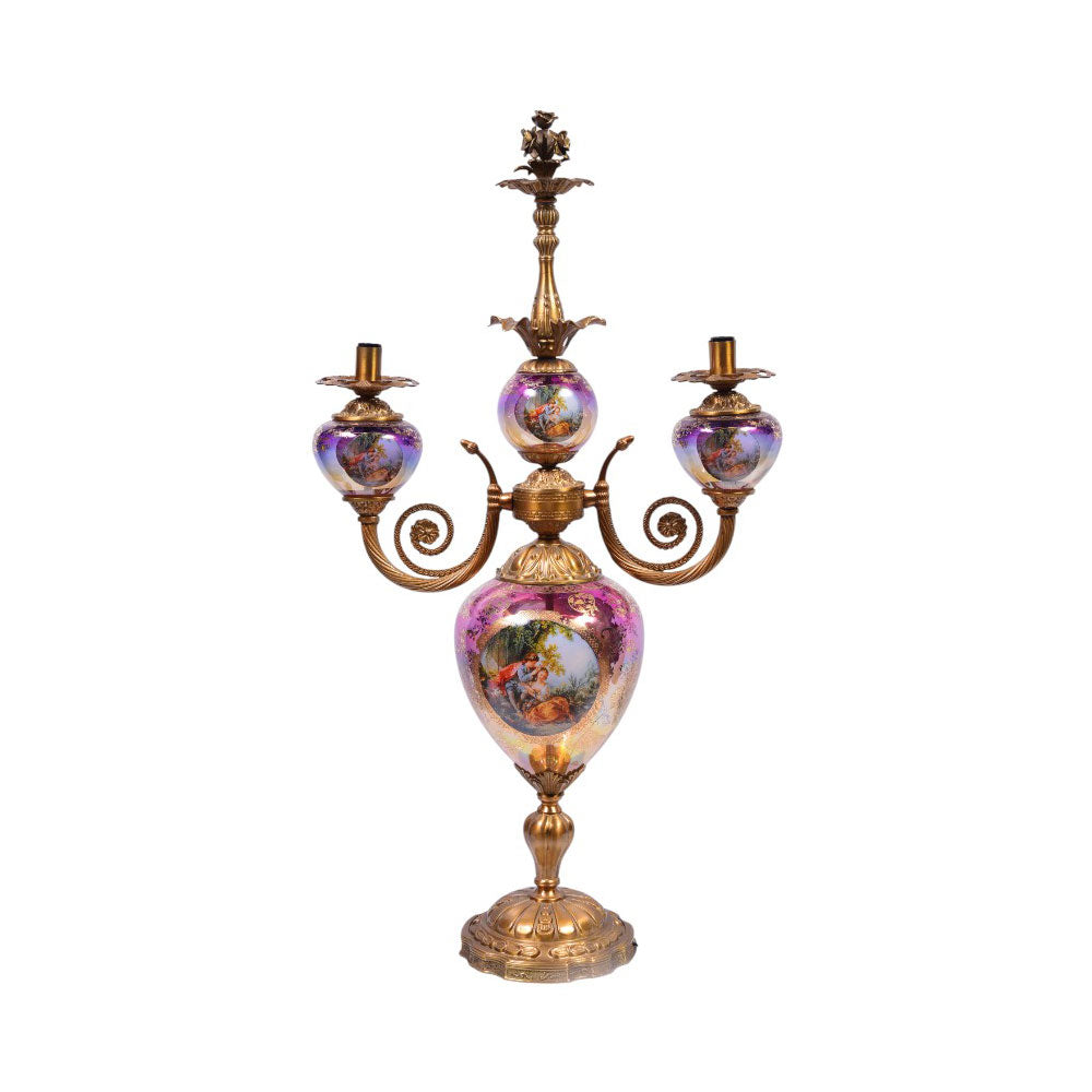 TABLE LAMP BRASS XM14-1-L J214-02-901 BASIC