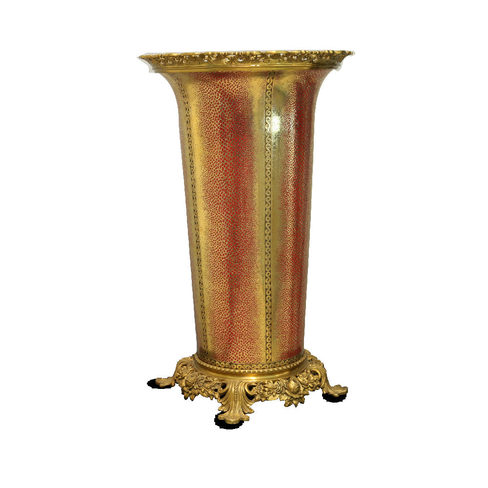 Vase Brass Fk7-V1102-1 J240-Pt29 Basic