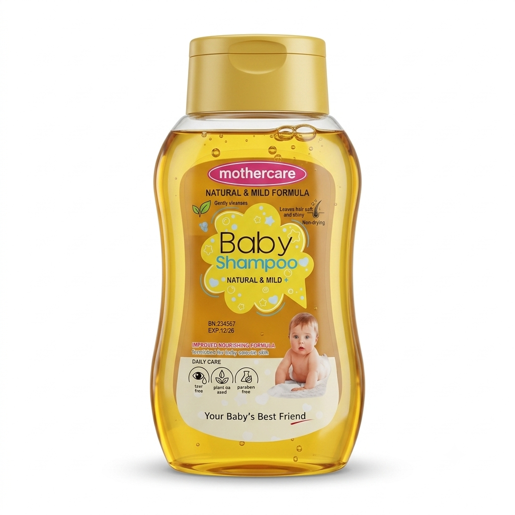 MOTHER CARE BABY SHAMPOO NATURAL & MILD 110 ML
