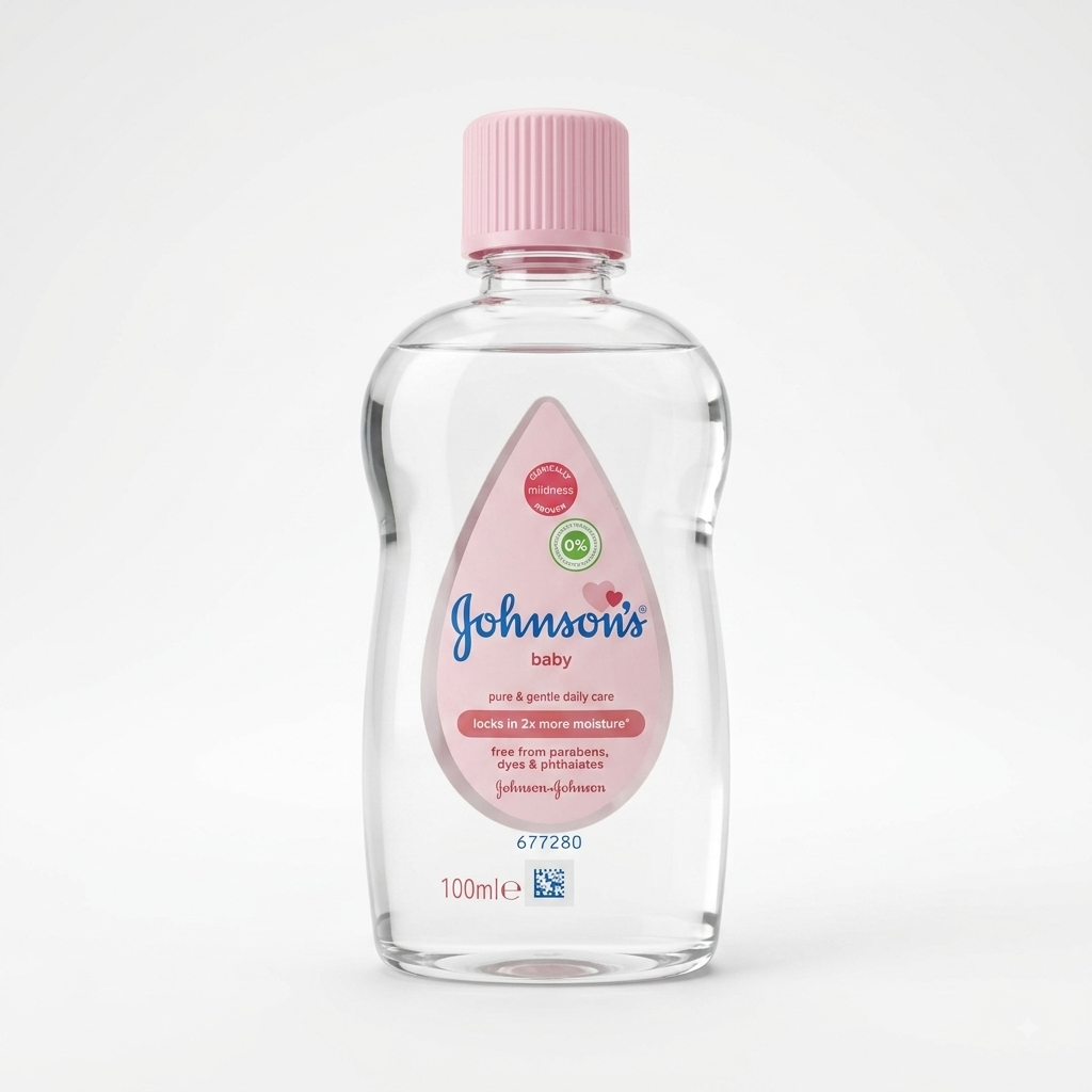 Johnsons baby oil pure & gentle 100 ml