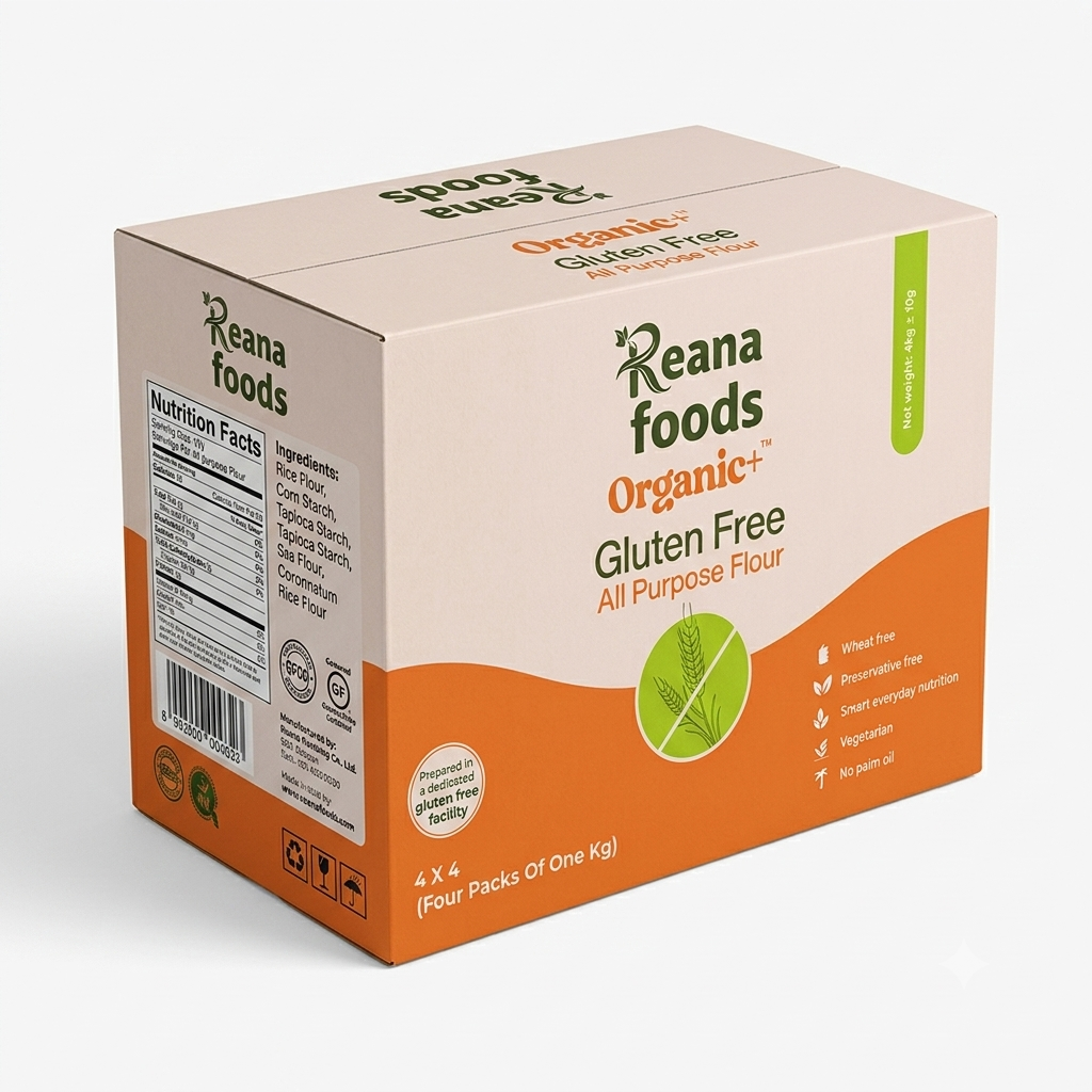 REANA ORGANIC GLUTEN FREE FLOUR 4 KG
