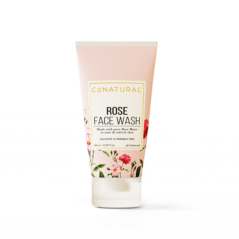 CO NATURAL ROSE FACE WASH
