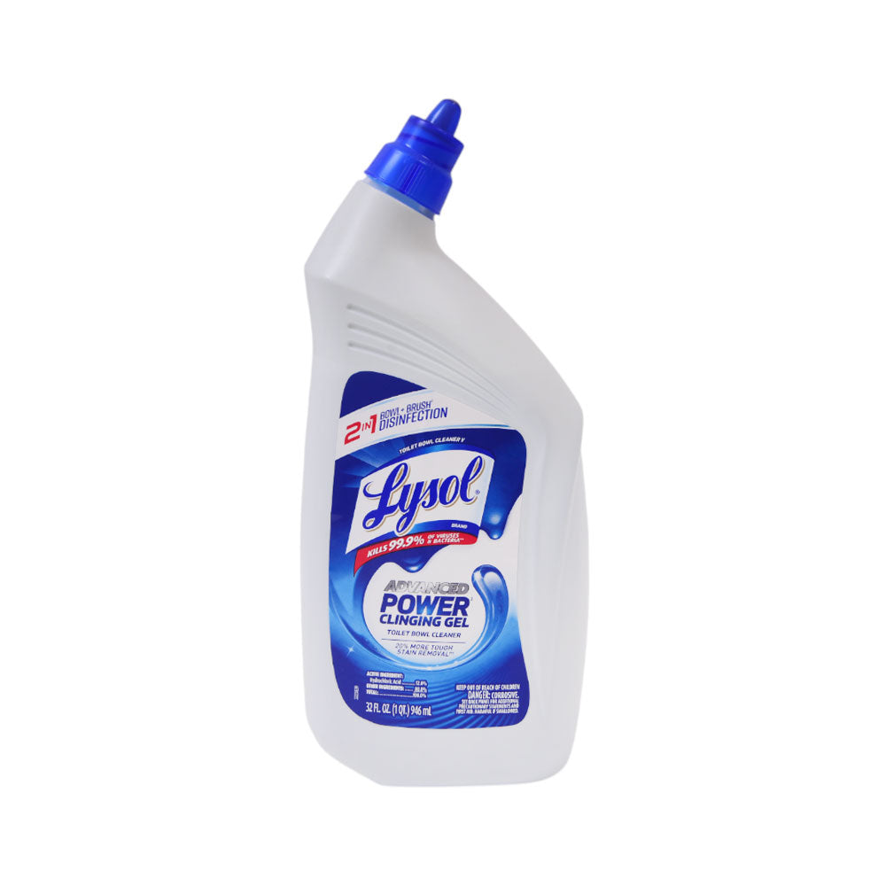 LYSOL TOILET CLEANER ADVANCED POWER 946 ML BASIC