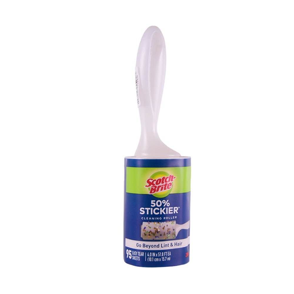 SCOTCH BRITE LINT ROLLER 50% STICKIER 95 SHEETS