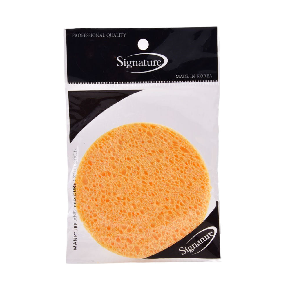 SIGNATURE YELLOW SCRUBING PUFF LARGE