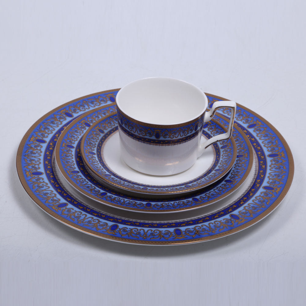 DINNER SET BONE CHINA 85PC AA11 BASIC