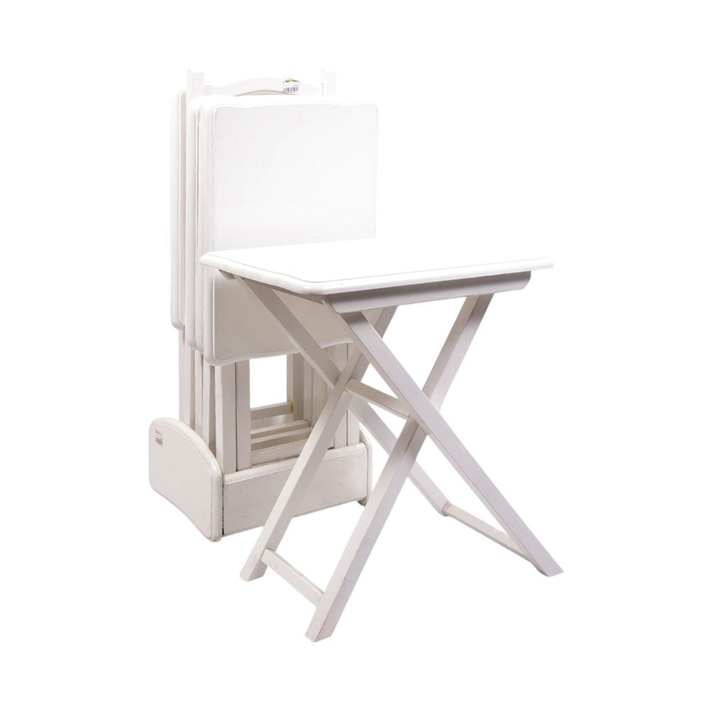 WOODEN TABLE SET IR A301 6PC