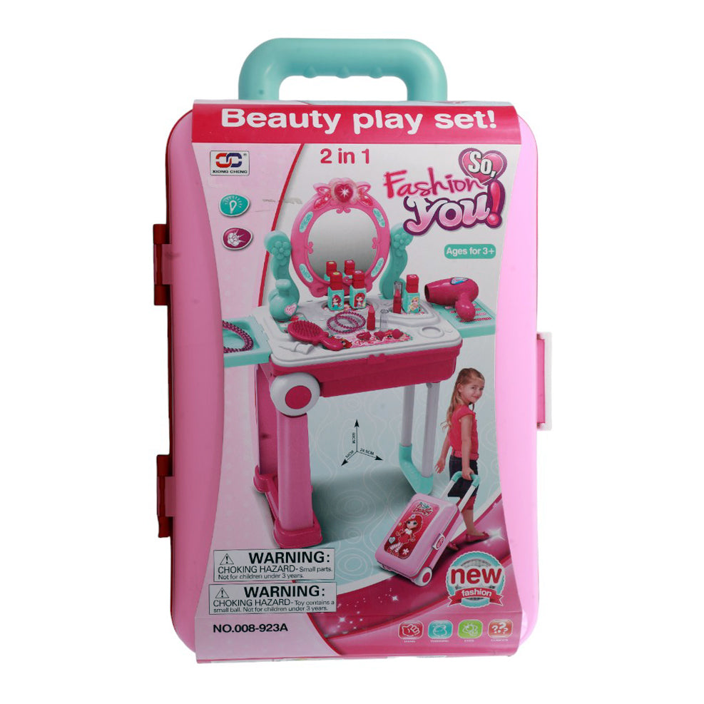 008-923A BEAUTY FASHION PLAY SET 2IN1 BASIC