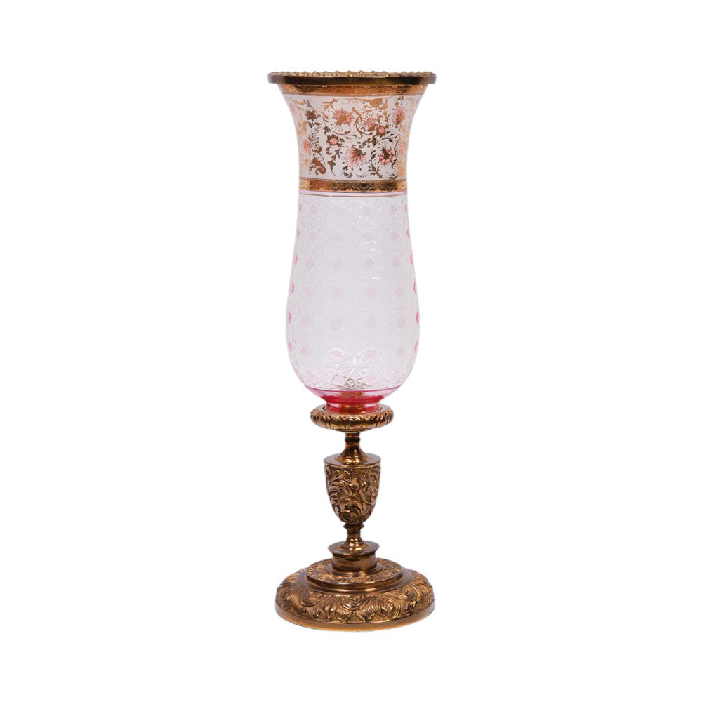 VASE CRYSTAL BRASS E7-R36-36002 J335-HW03-A49 BASIC