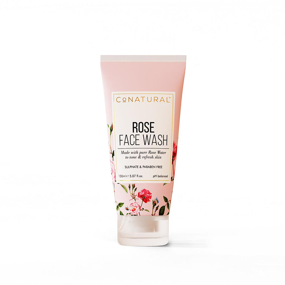 CO NATURAL ROSE FACE WASH 150 ML