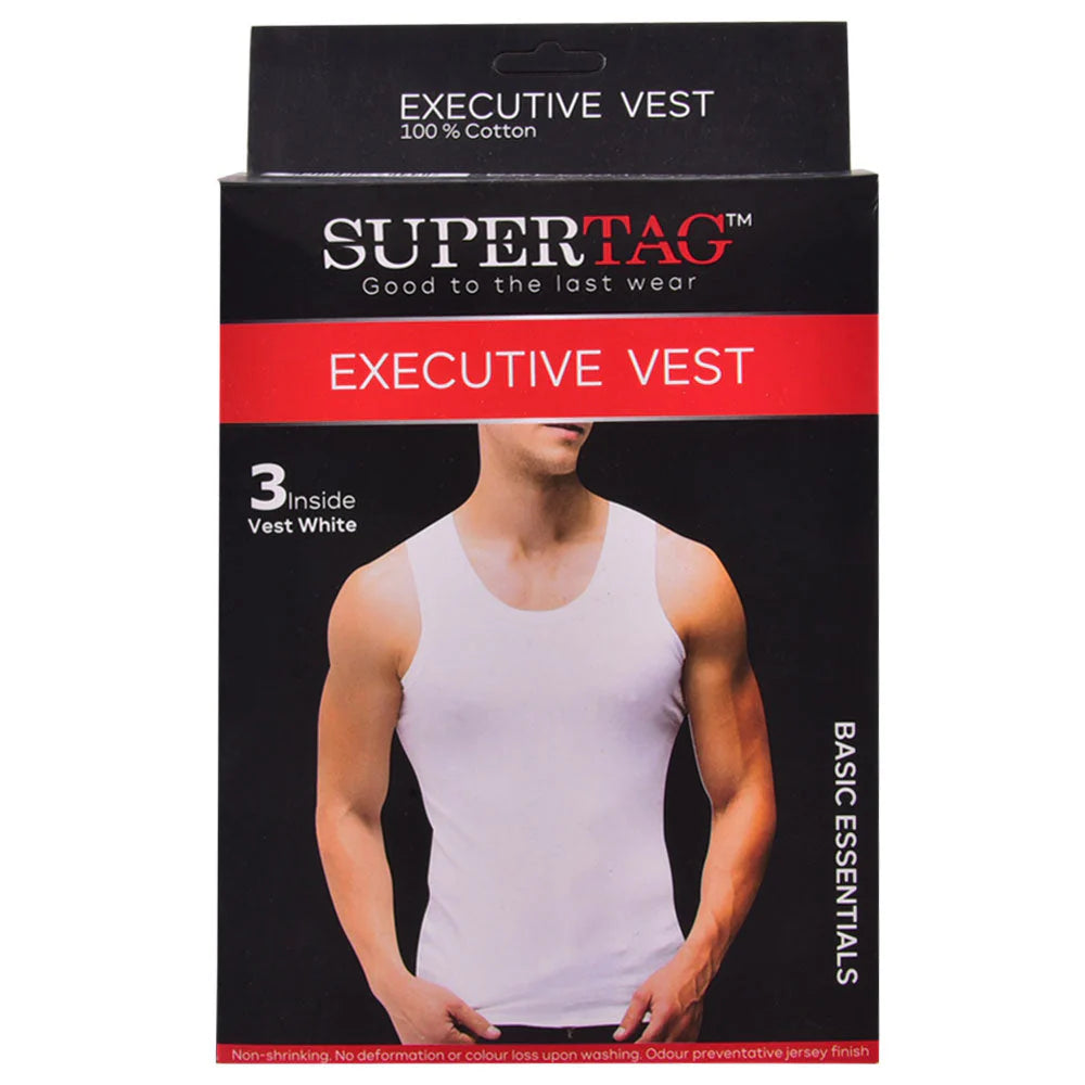 SUPER SANDO VEST WHITE P3