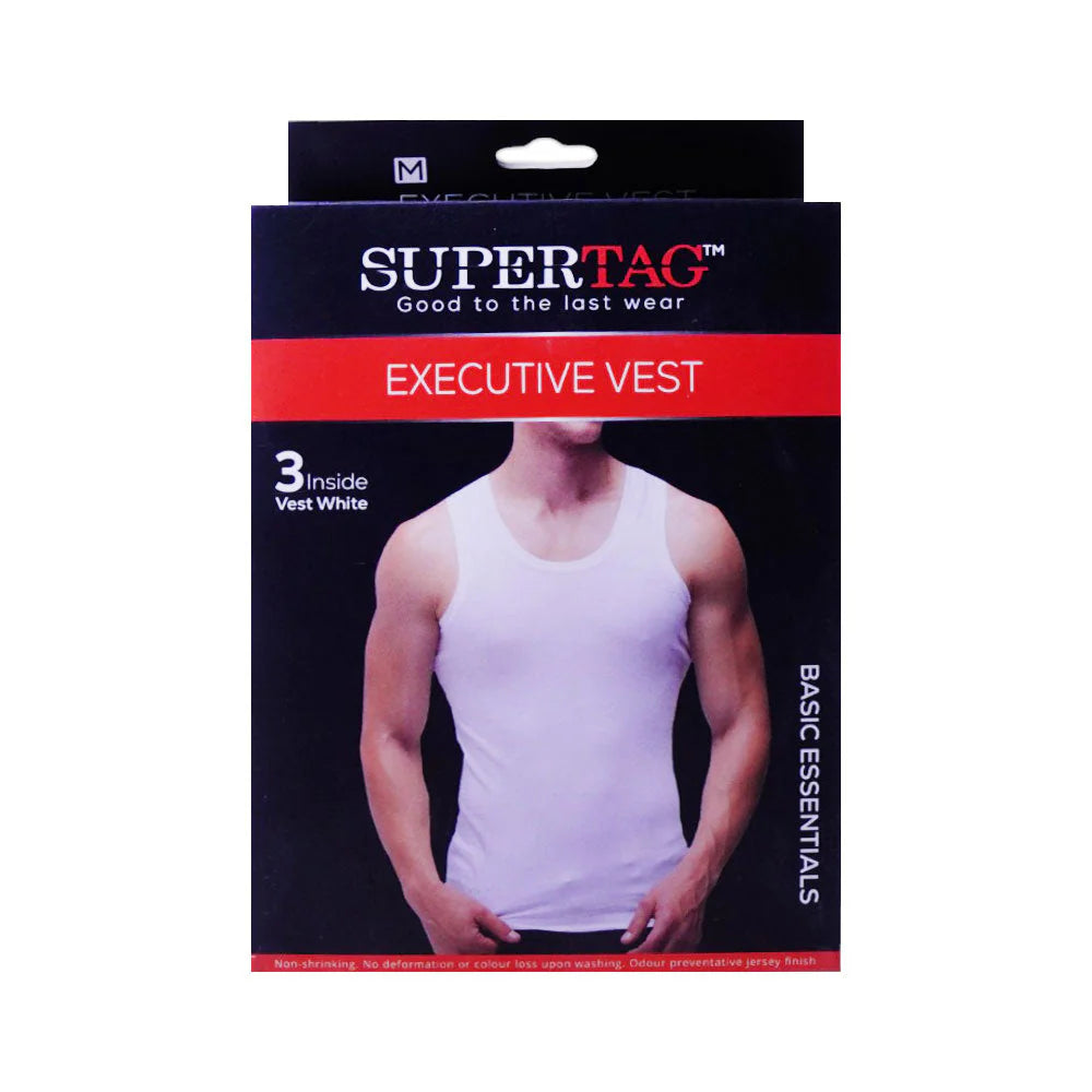 SUPER SANDO VEST WHITE P3