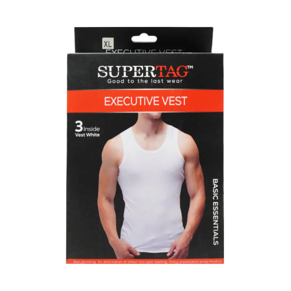 SUPER SANDO VEST WHITE P3
