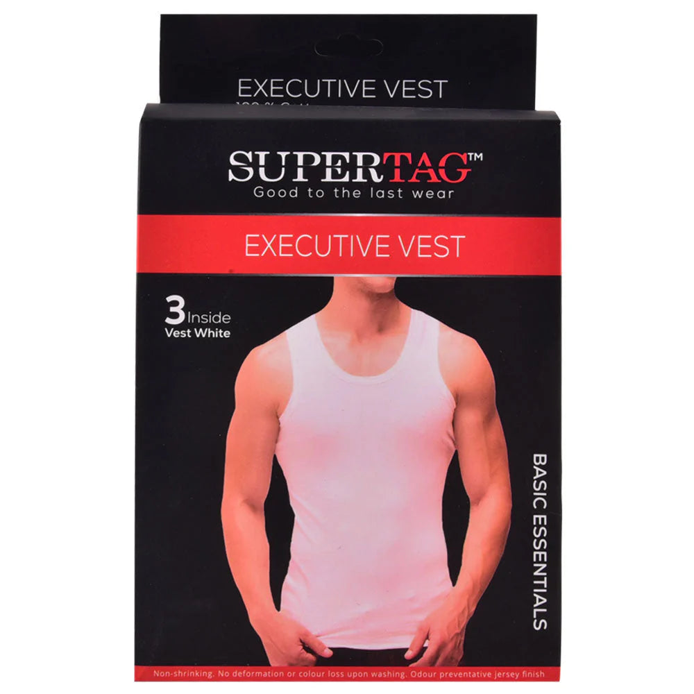 SUPER SANDO VEST WHITE P3