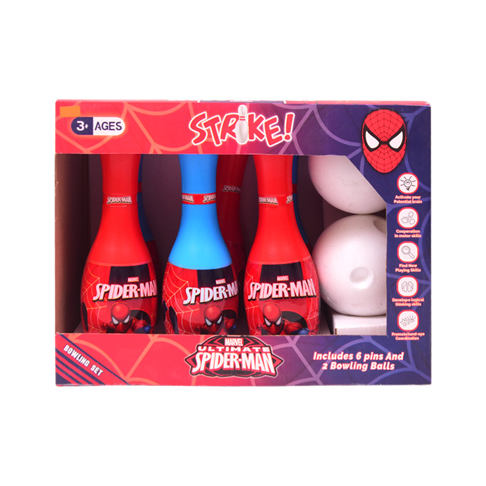 22170 BOWLING GAME SPIDERMAN 8PCS