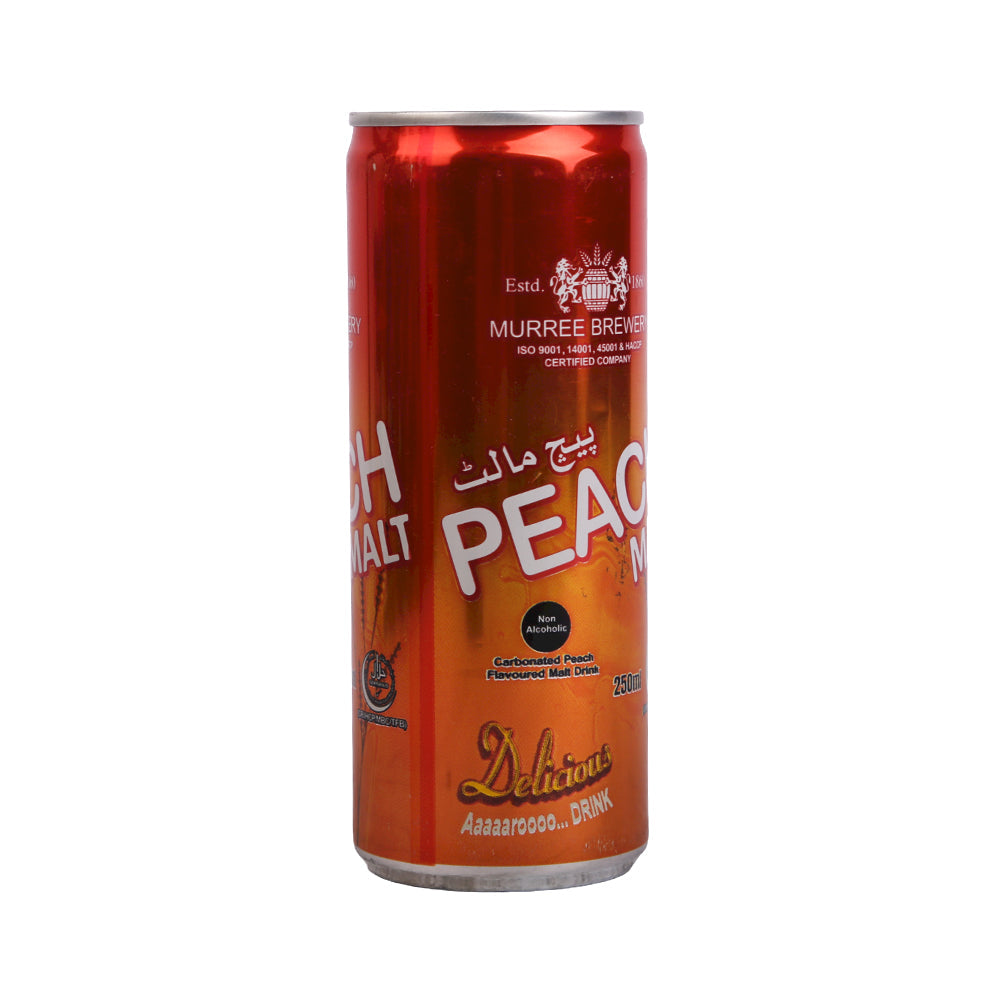 MURREE BREWERY PEACH MALT CAN 250 ML