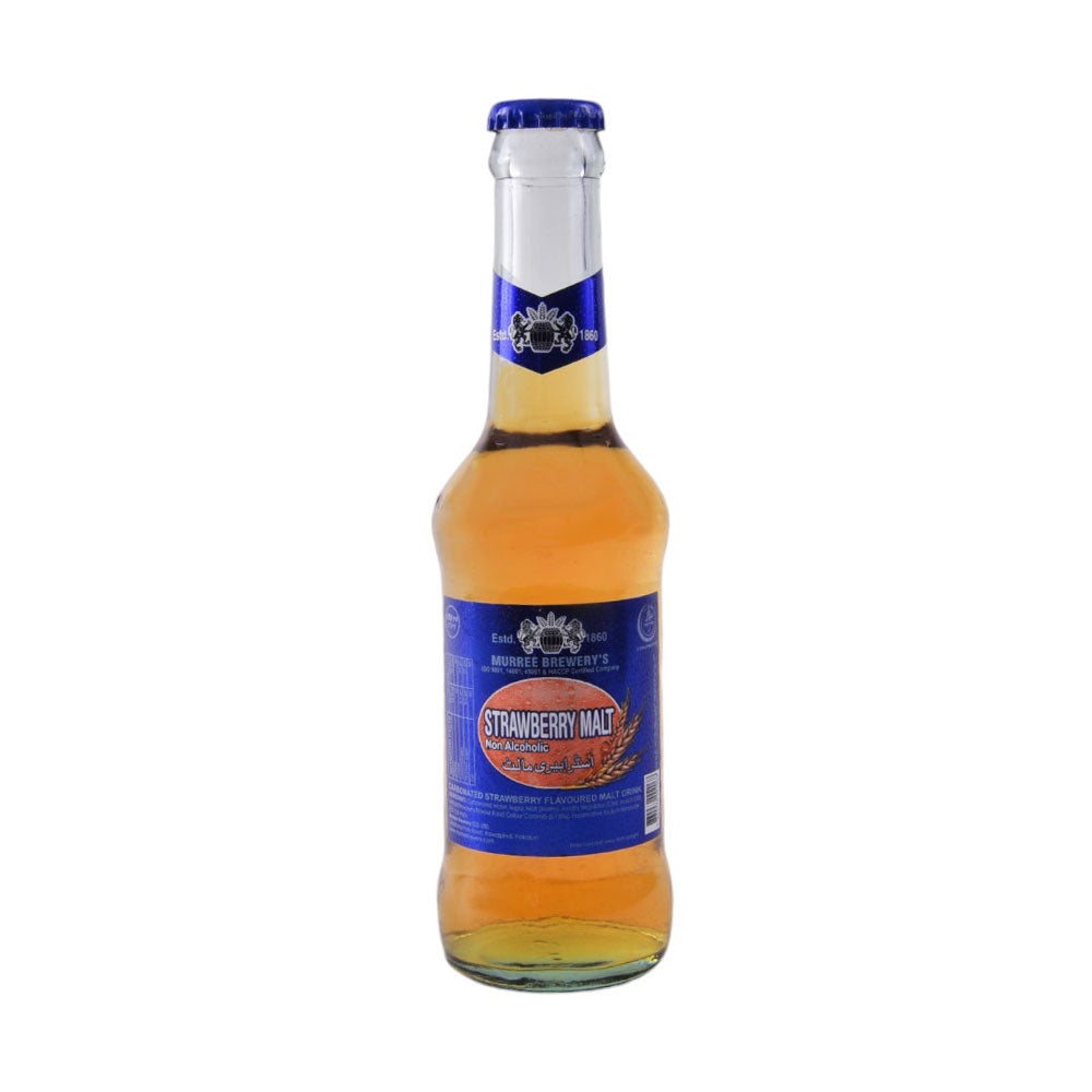 MURREE BREWERYS STRAWBERRY MALT BOTTLE 250 ML